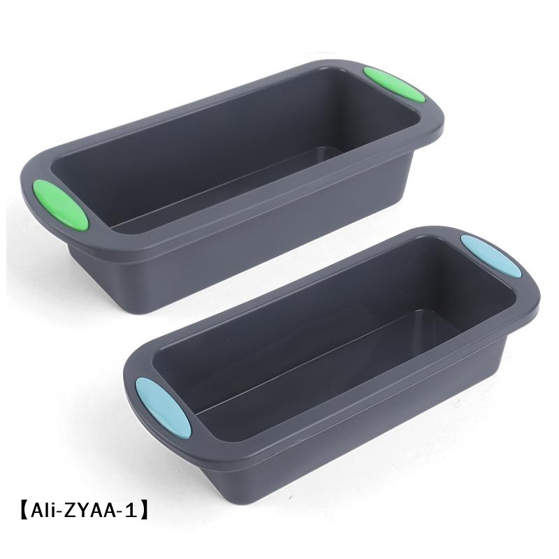 Kitchen Essentials Baking Tray - 【A】ถาดอบซิลิโคนทรงสี่เหลี่ยม 1 ชิ้น กระทะแบบยืดหยุ่นไม่ติดกระทะ สำหรับขนมปัง เค้ก