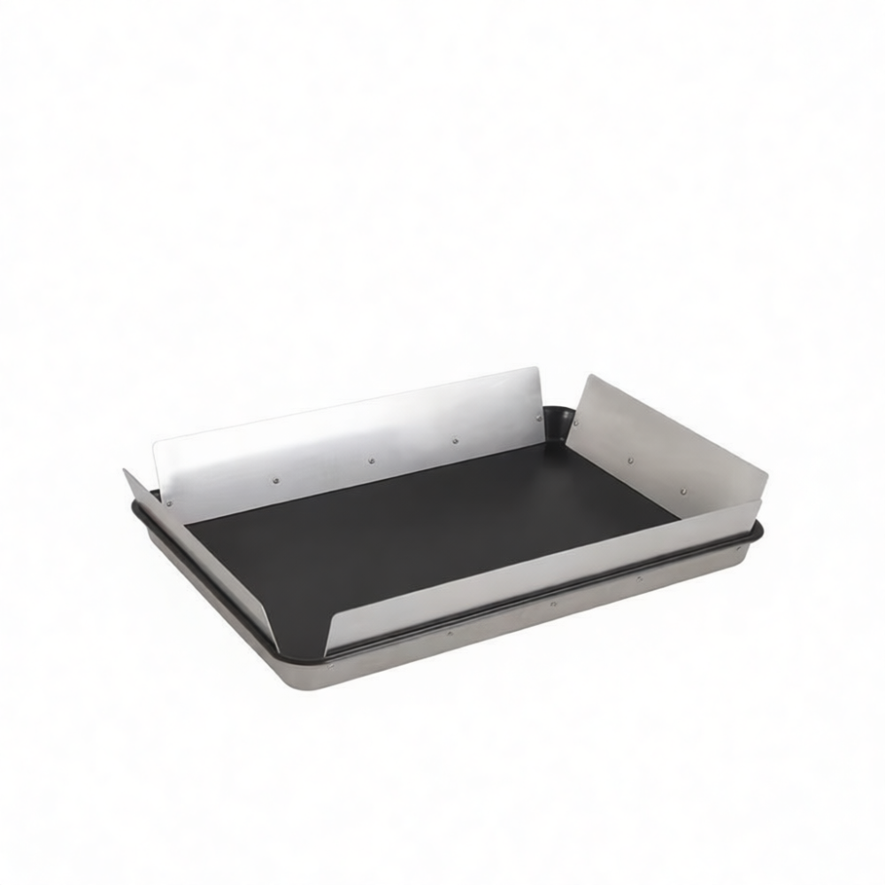 Kitchen Essentials Baking Tray - ถาดอบอลูมิเนียมมืออาชีพ ขนาด 40x60 ซม. ทรงสี่เหลี่ยม ถาดอบขนมปัง