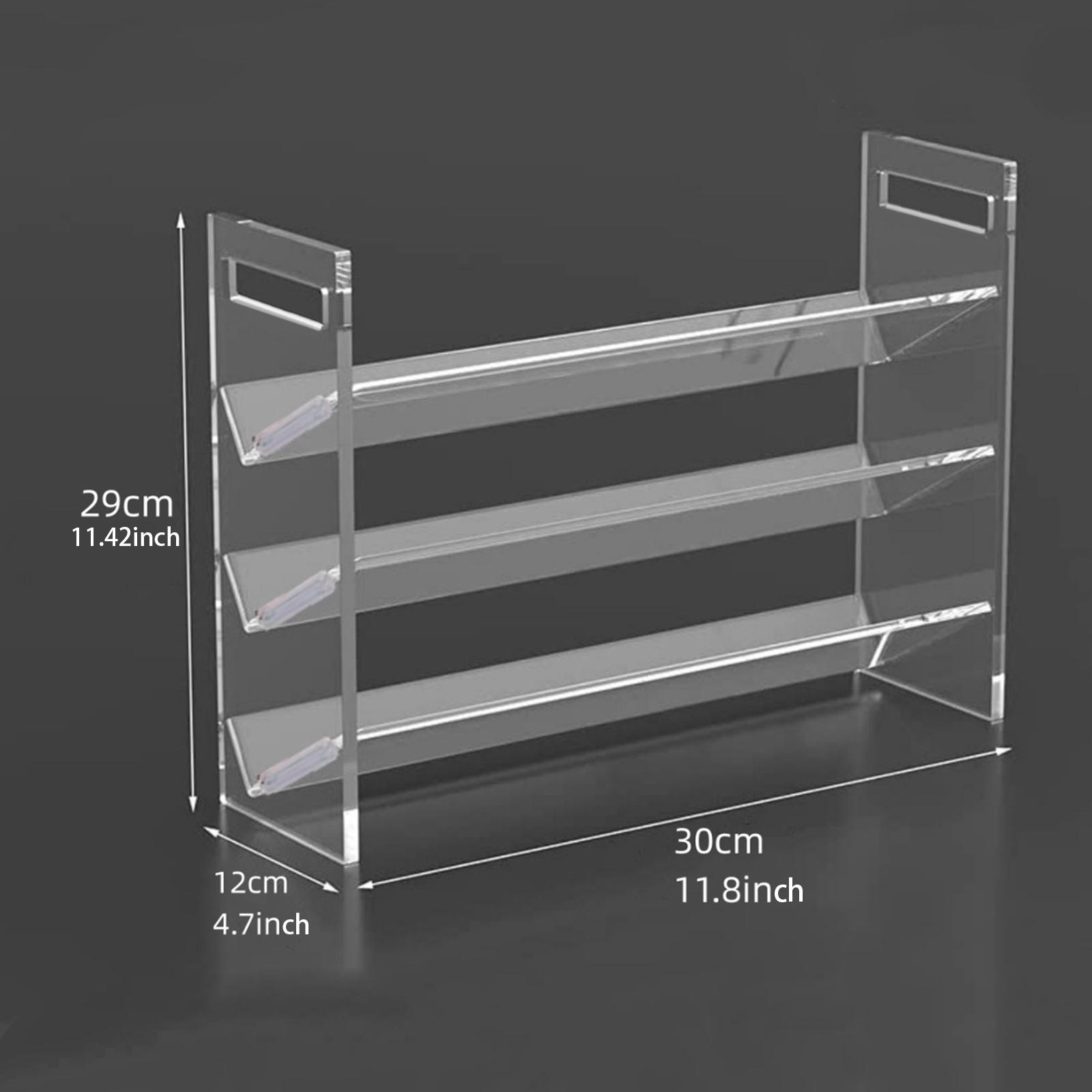 Kitchen Cabinet Baking Organizer - ชั้นวางเครื่องเทศอะคริลิค ชั้นวางขนมหวาน ที่วางน้ำหอม ที่เก็บเครื่องเทศ สำหรับอุปกรณ์ทำขนม ขวดโหล