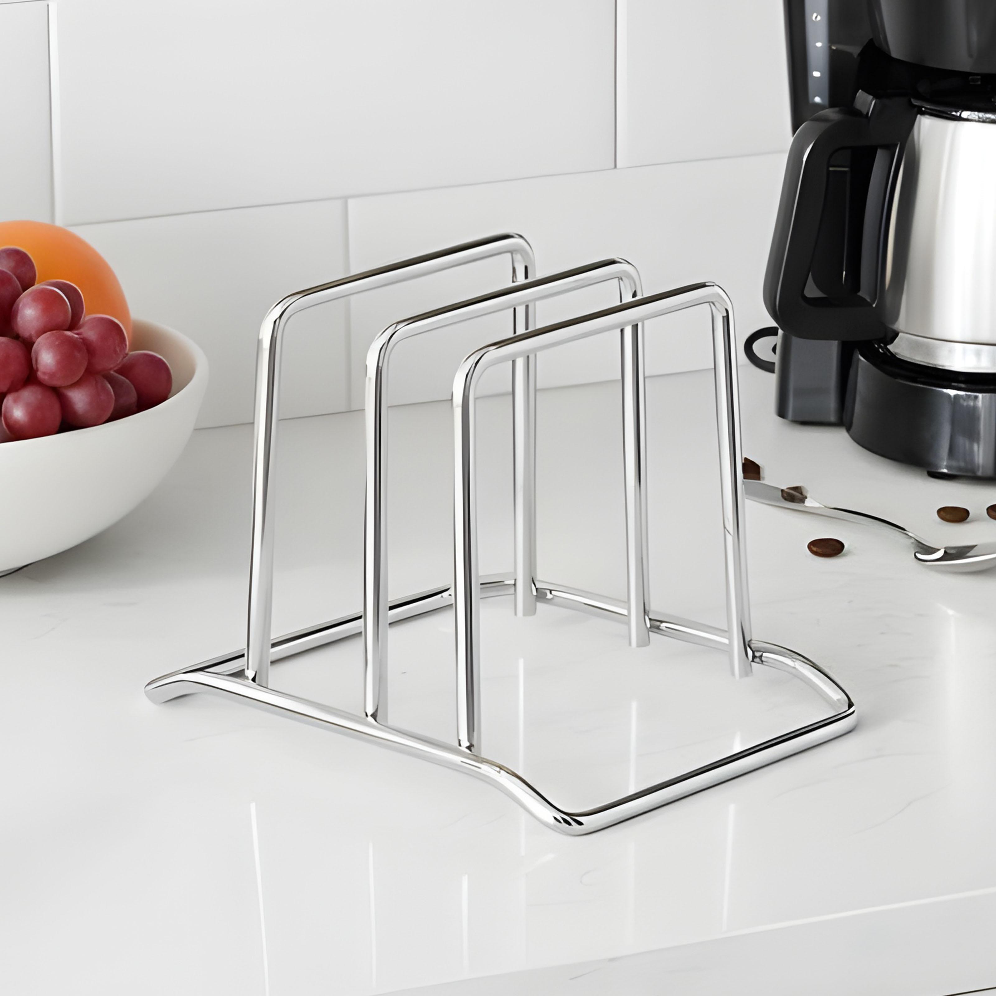 ที่วางเขียงสแตนเลส ชั้นวางถาดอ - Kitchen Cabinet Baking Organizer บทวิจารณ์และราคา