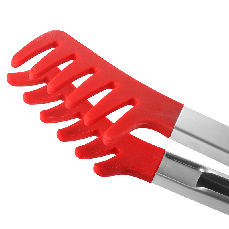 ที่คีบอาหารซิลิโคนสแตนเลสคลิปบ - Bread Baking Kitchen Utensils บทวิจารณ์และราคา