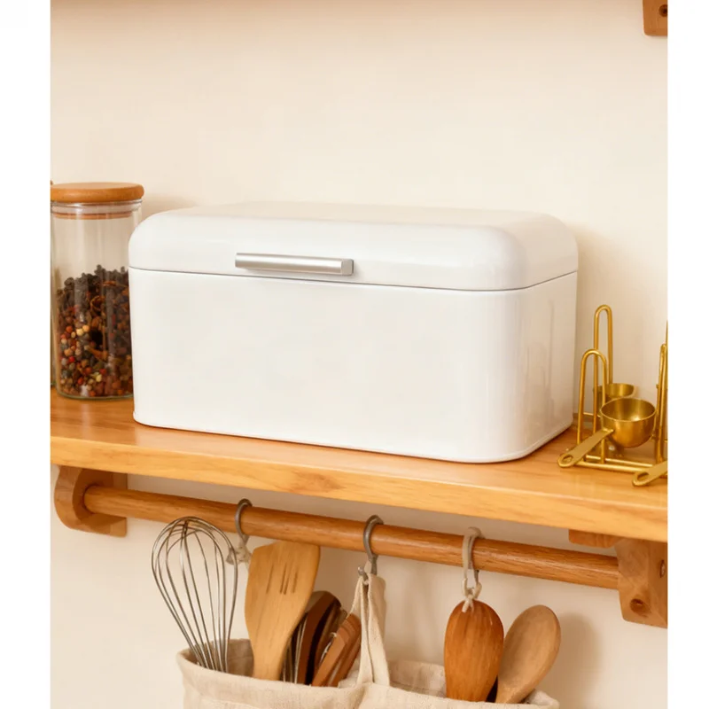 กล่องเก็บขนมปังโลหะ, ภาชนะเก็บ - Kitchen Baking Counter บทวิจารณ์และราคา