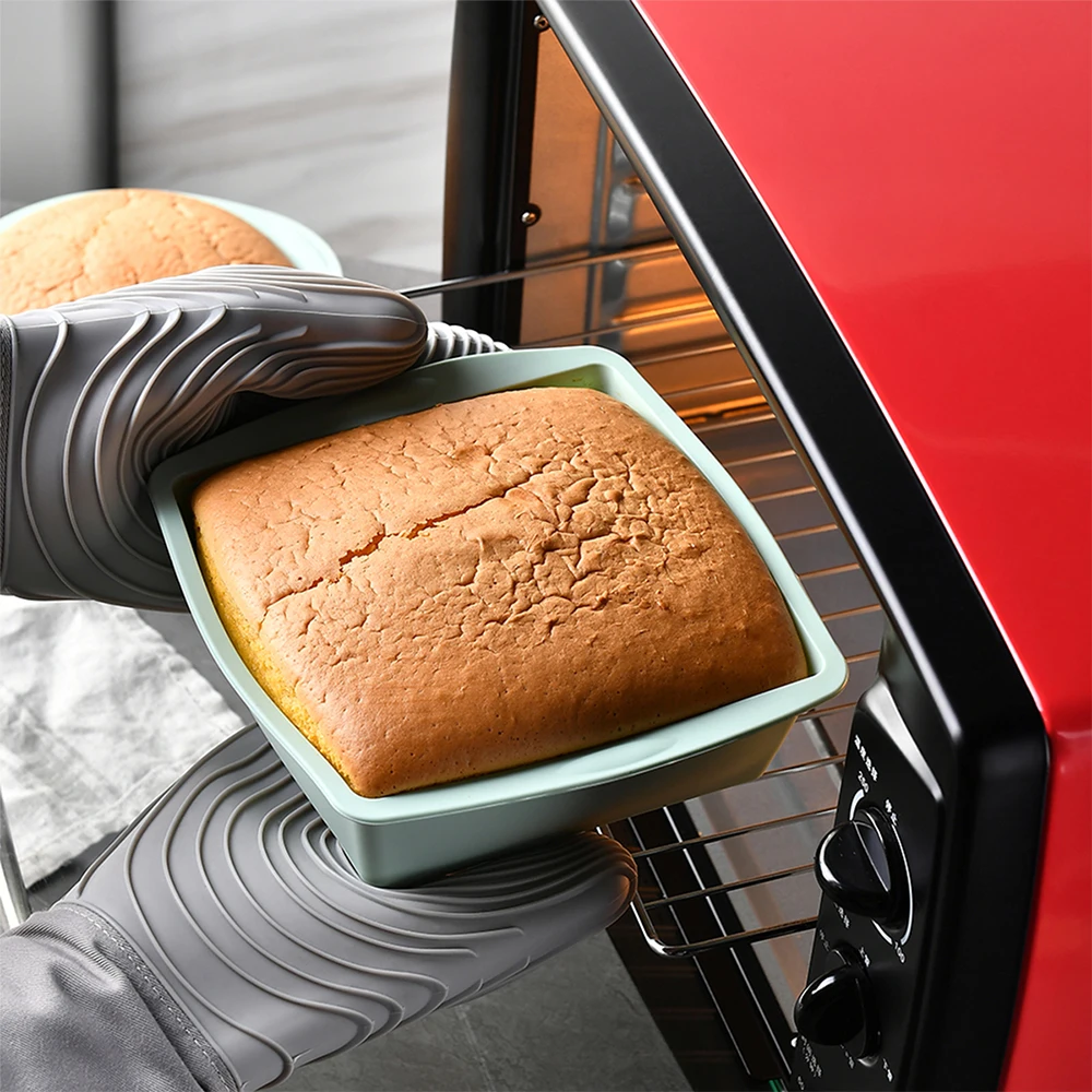แม่พิมพ์เค้กซิลิโคนทรงสี่เหลี่ - Kitchen Baking Store บทวิจารณ์และราคา