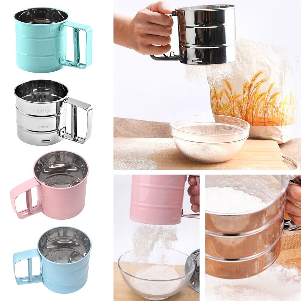 อุปกรณ์ครัว ตะแกรงกรองผงสเตนเล - Baking Powder Kitchen บทวิจารณ์และราคา