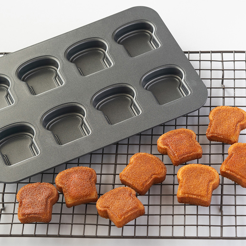 8 Cavity Toast ขนมปังรูปแบบเหล - Kitchen Baking Store บทวิจารณ์และราคา