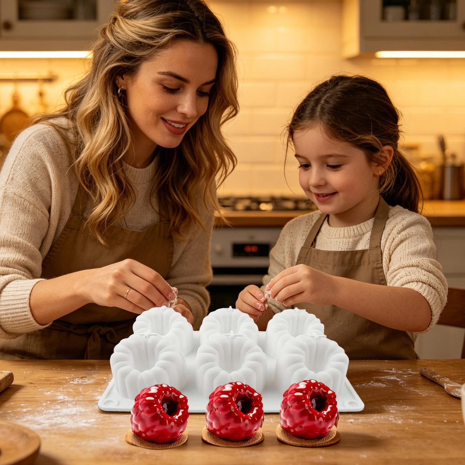 แม่พิมพ์ซิลิโคนรูปผลไม้ราสเบอร - Kitchen Baking Mat บทวิจารณ์และราคา