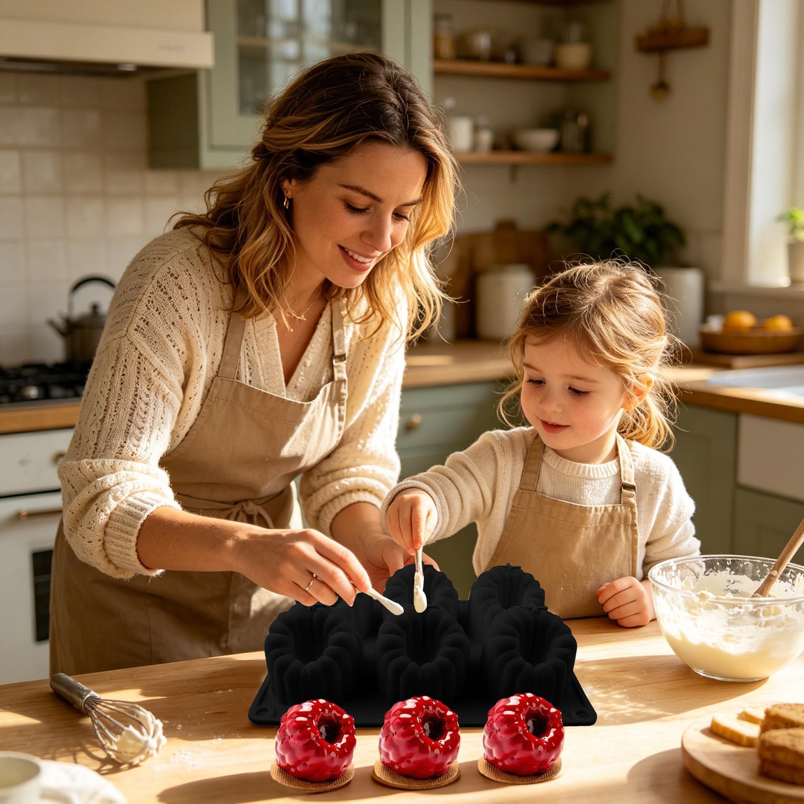 แม่พิมพ์ซิลิโคนรูปผลไม้ราสเบอร - Kitchen Baking Mat บทวิจารณ์และราคา