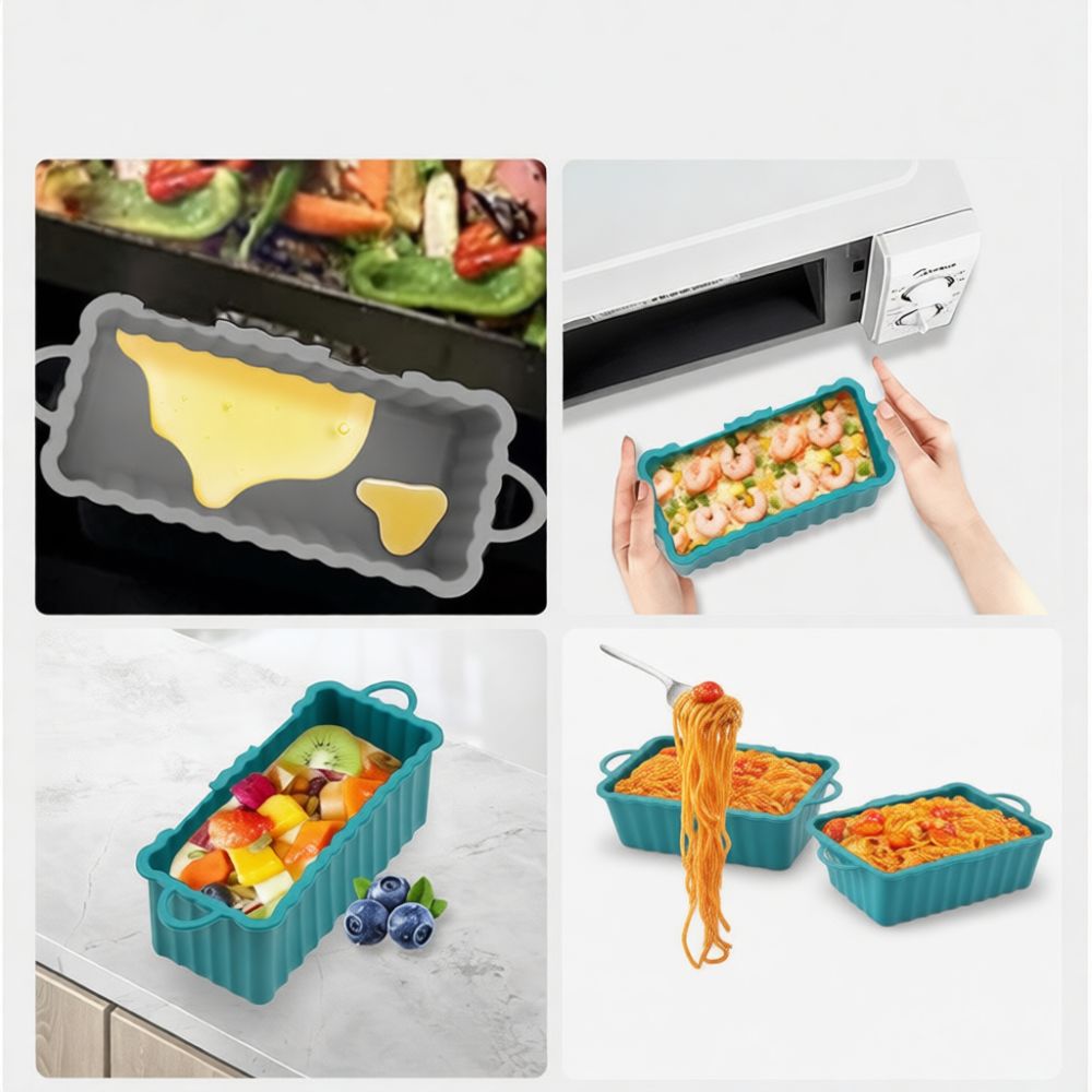 แม่พิมพ์ขนมปังซิลิโคน ถาดอบขนม - Kitchen Essentials Baking Tray บทวิจารณ์และราคา