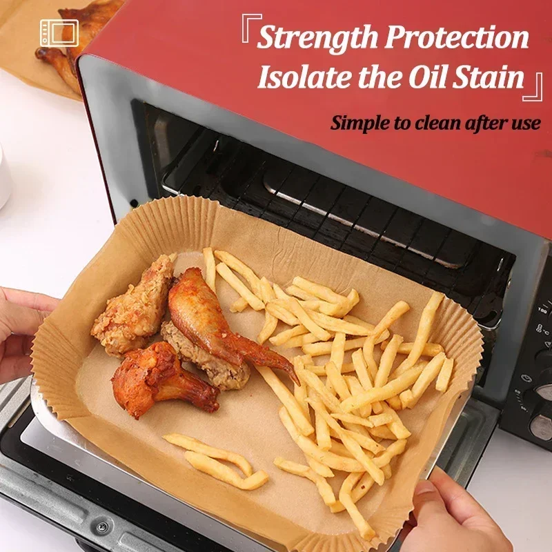 Disposable Air Fryer กระดาษ No - Kitchen Baking Store บทวิจารณ์และราคา