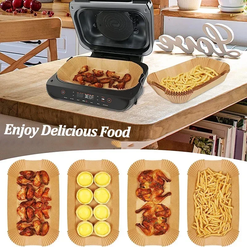 Disposable Air Fryer กระดาษ No - Kitchen Baking Store บทวิจารณ์และราคา