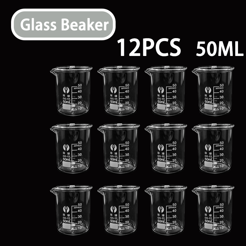 ชุดแก้วตวงแก้วใส 12 ชิ้น ขนาด  - Kitchen Glass Baking Set บทวิจารณ์และราคา
