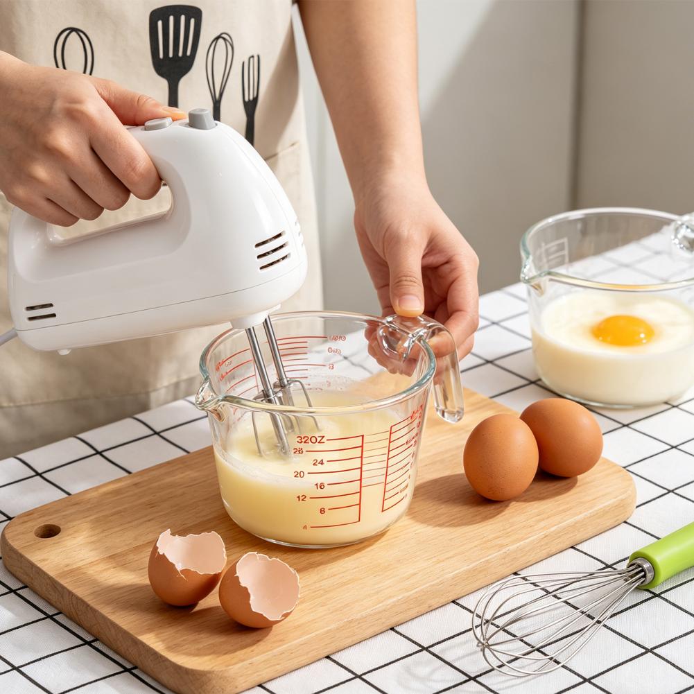 ชุดถ้วยตวง 3 ชิ้น ถ้วยตวงแก้วห - Kitchen Glass Baking Set บทวิจารณ์และราคา