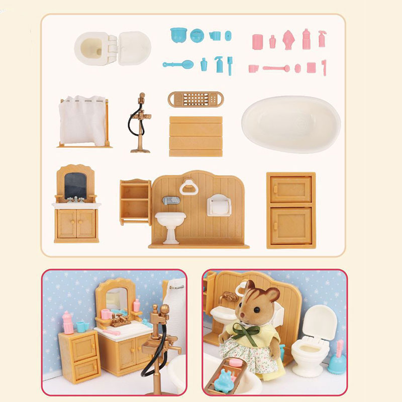 Dollhouse Miniature ของขวัญกล่ - Kitchen Queen บทวิจารณ์และราคา