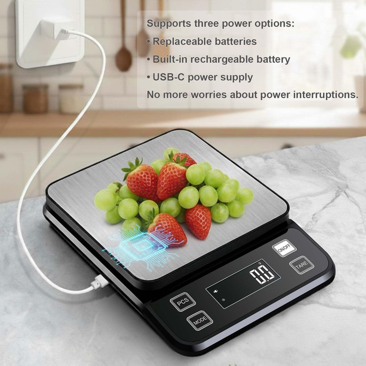 เครื่องชั่งดิจิตอลกันน้ำรุ่นให - Kitchen Scale Precise บทวิจารณ์และราคา