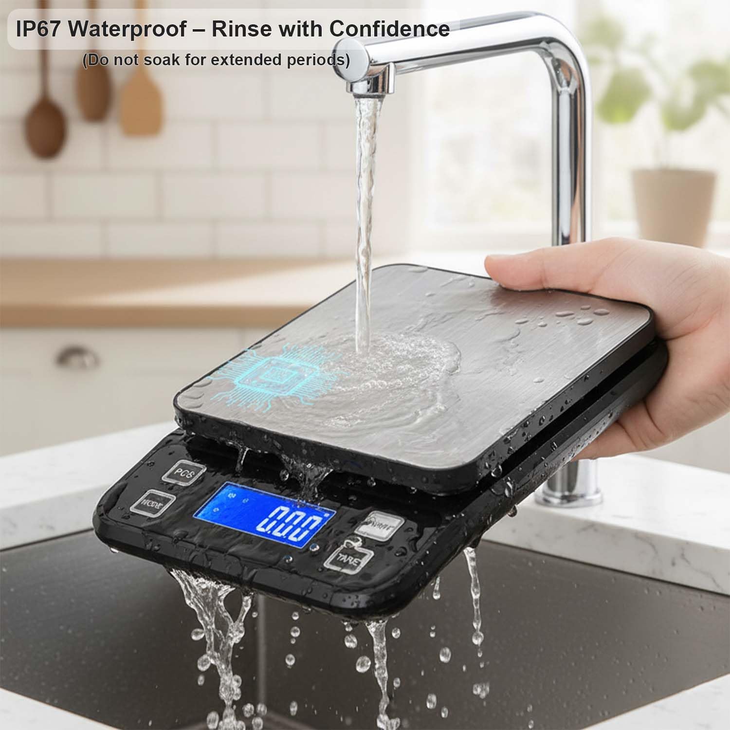 เครื่องชั่งดิจิตอลกันน้ำรุ่นให - Kitchen Scale Precise บทวิจารณ์และราคา