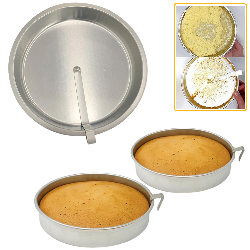 พิมพ์เค้กกลมแบบไม่ติดกระทะ รุ่ - Kitchen Essentials Baking Tray บทวิจารณ์และราคา