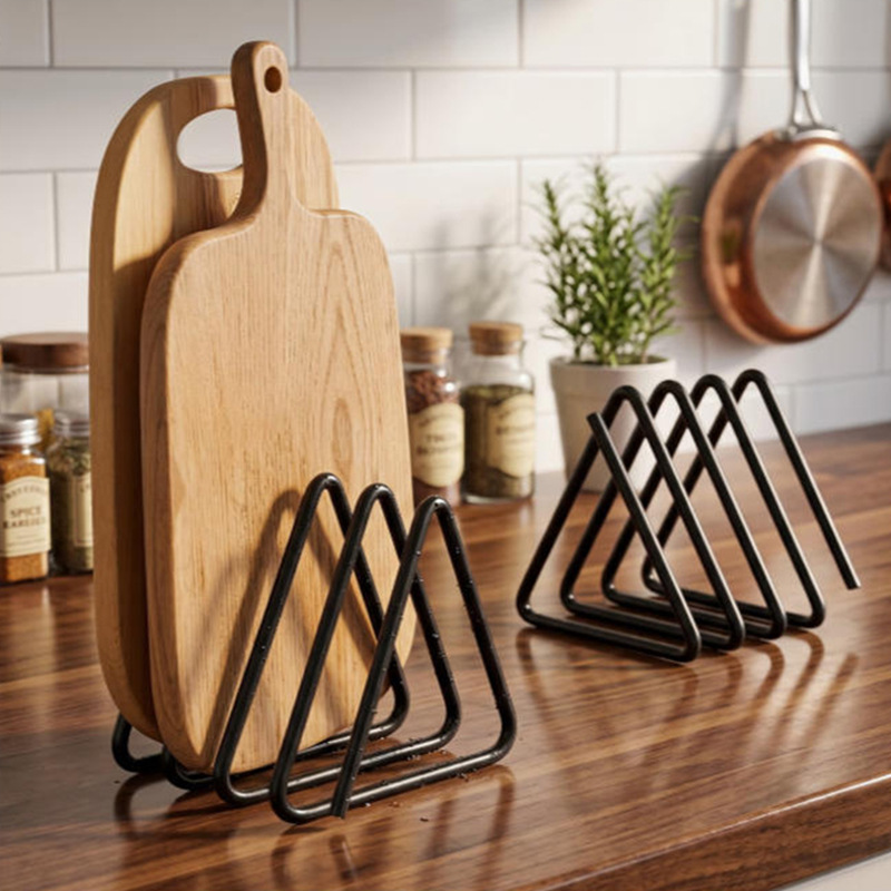 ชั้นวางเขียงทรงสามเหลี่ยม ประห - Kitchen Cabinet Baking Organizer บทวิจารณ์และราคา