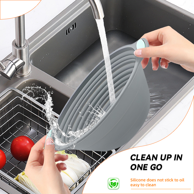 ตะกร้าพับได้ทำจากซิลิโคนสำหรับ - Kitchen Baking Store บทวิจารณ์และราคา