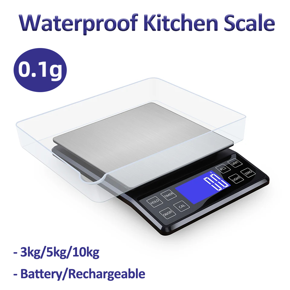 เครื่องชั่งดิจิตอล 0.1g ความแม - Kitchen Scale Precise บทวิจารณ์และราคา