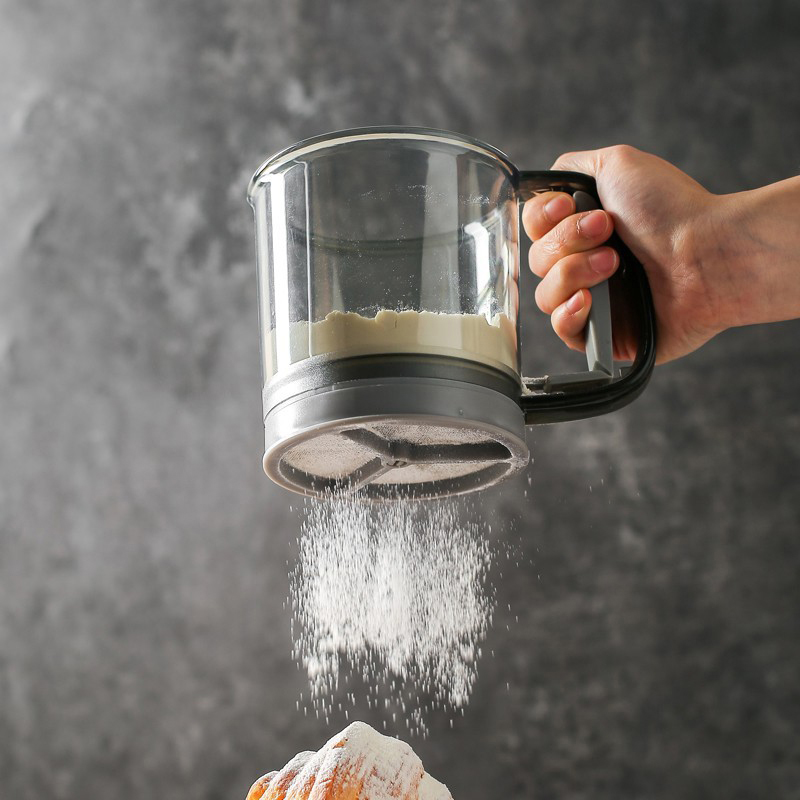 ตะแกรงร่อนแป้งในครัวแบบมือถือ  - Baking Powder Kitchen บทวิจารณ์และราคา