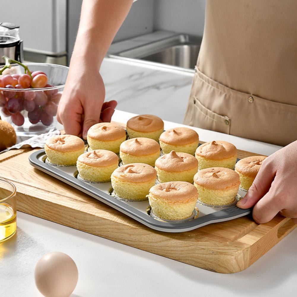 อุปกรณ์ทำขนมในครัว ถาดอบมัฟฟิน - Kitchen Essentials Baking Tray บทวิจารณ์และราคา