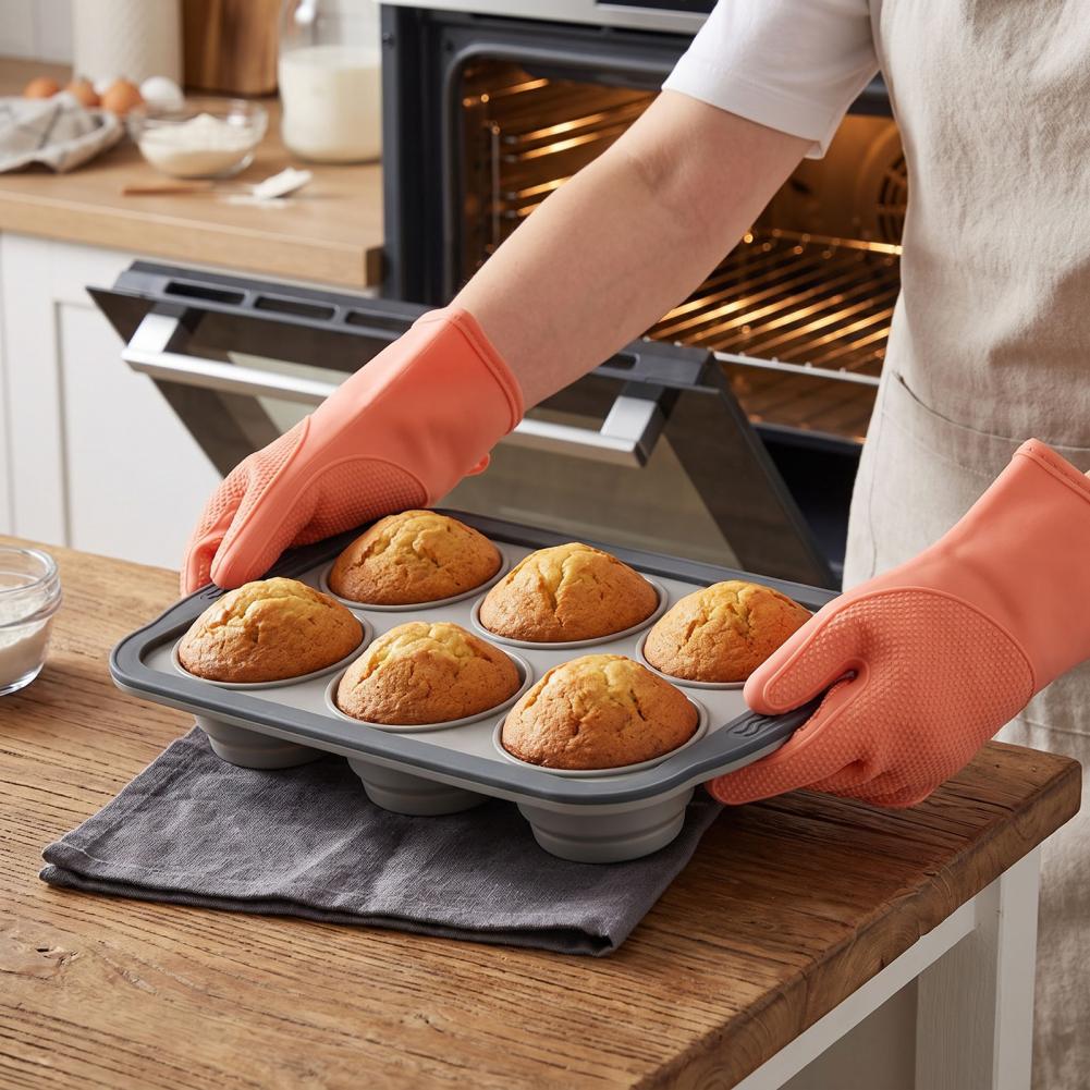 อุปกรณ์ทำขนมในครัว ถาดอบมัฟฟิน - Kitchen Essentials Baking Tray บทวิจารณ์และราคา