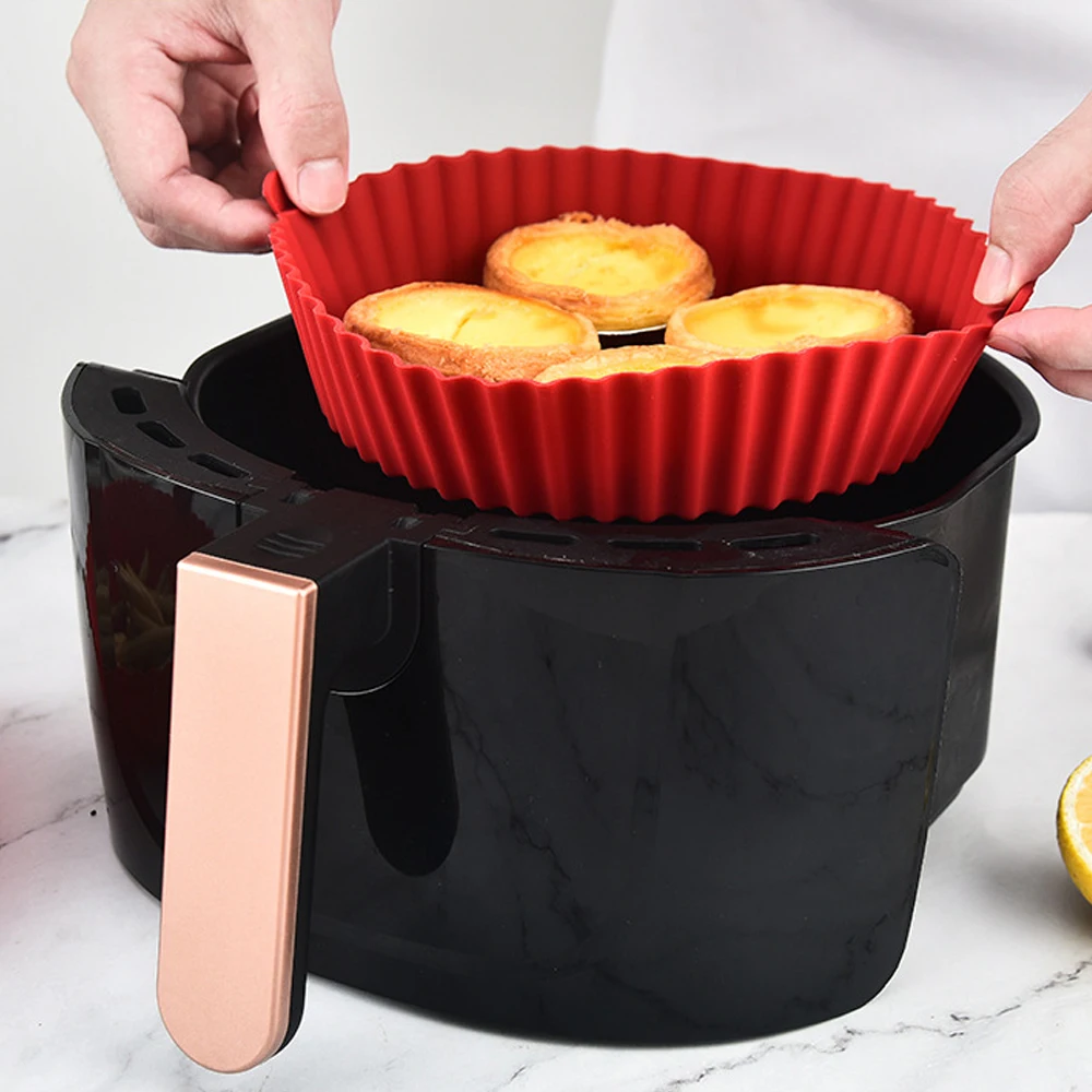 หม้อซิลิโคนสำหรับหม้อทอดไร้น้ำ - Kitchen Essentials Baking Tray บทวิจารณ์และราคา