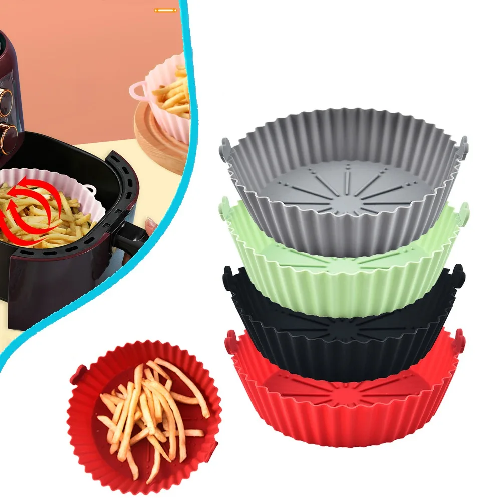 หม้อซิลิโคนสำหรับหม้อทอดไร้น้ำ - Kitchen Essentials Baking Tray บทวิจารณ์และราคา
