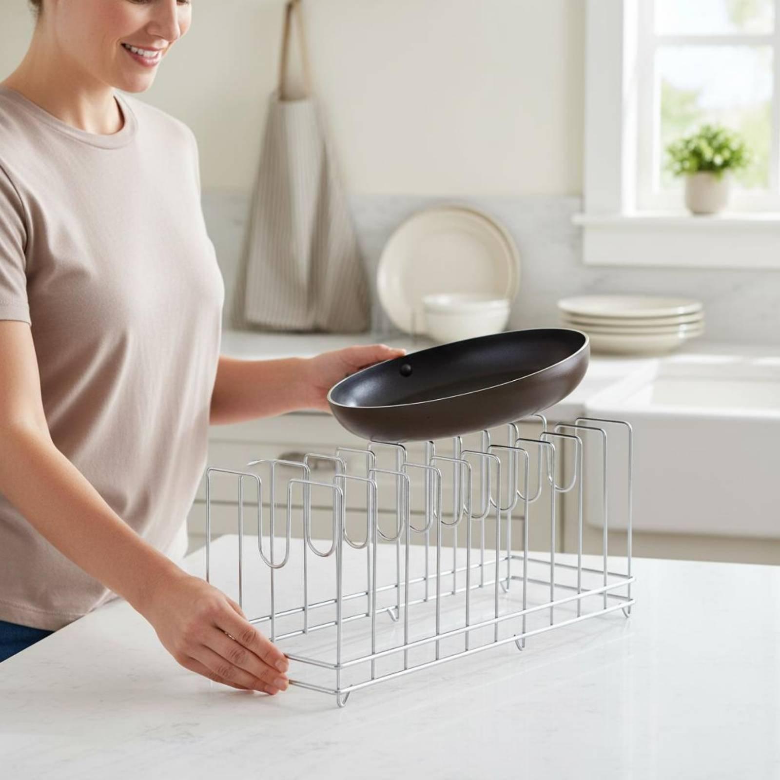 ชั้นวางของในครัวแบบแนวตั้งสำหร - Kitchen Cabinet Baking Organizer บทวิจารณ์และราคา