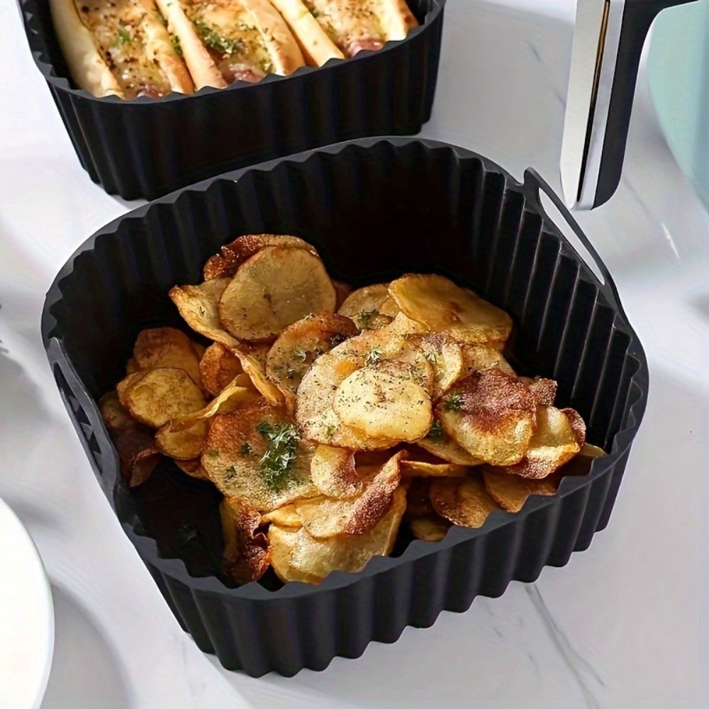 แผ่นรองซิลิโคนสำหรับหม้อทอดไร้ - Kitchen Baking Store บทวิจารณ์และราคา