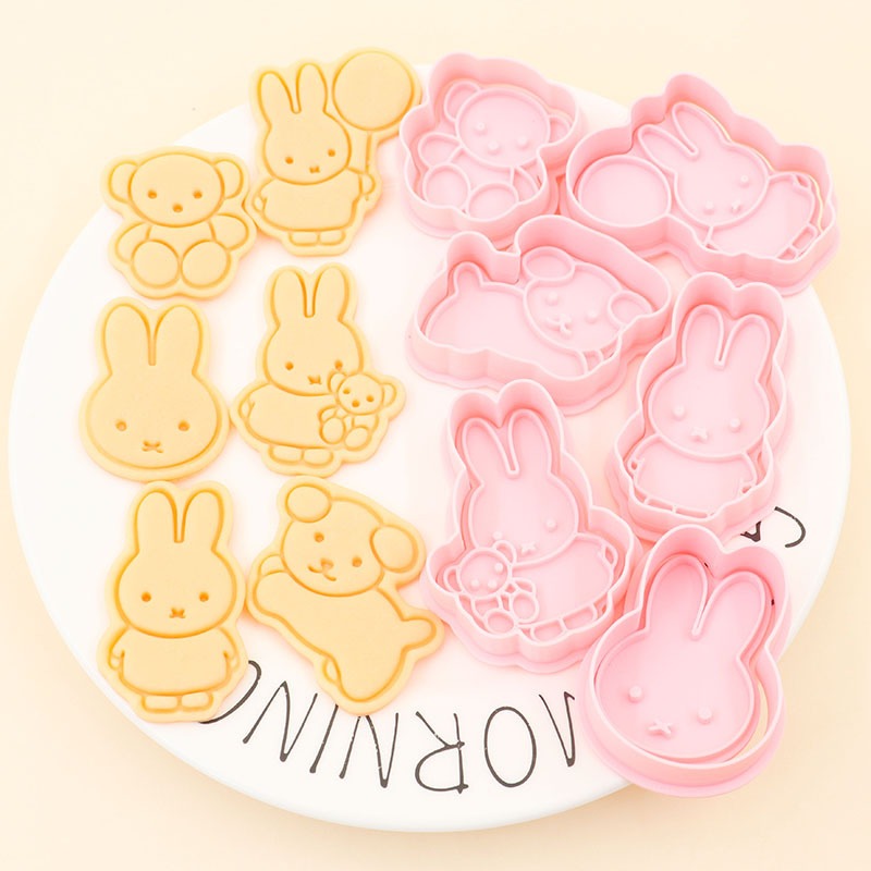 แม่พิมพ์คุกกี้การ์ตูนซีรีส์มิฟ - Baking Kitchen Diy บทวิจารณ์และราคา