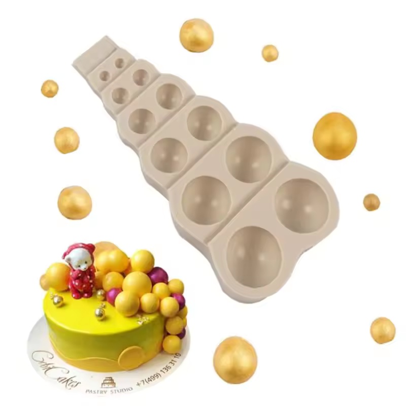 แม่พิมพ์ซิลิโคนรูปทรงครึ่งวงกล - Baking Kitchen Diy บทวิจารณ์และราคา