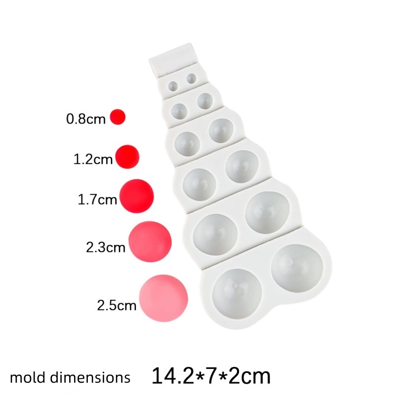 แม่พิมพ์ซิลิโคนรูปทรงครึ่งวงกล - Baking Kitchen Diy บทวิจารณ์และราคา