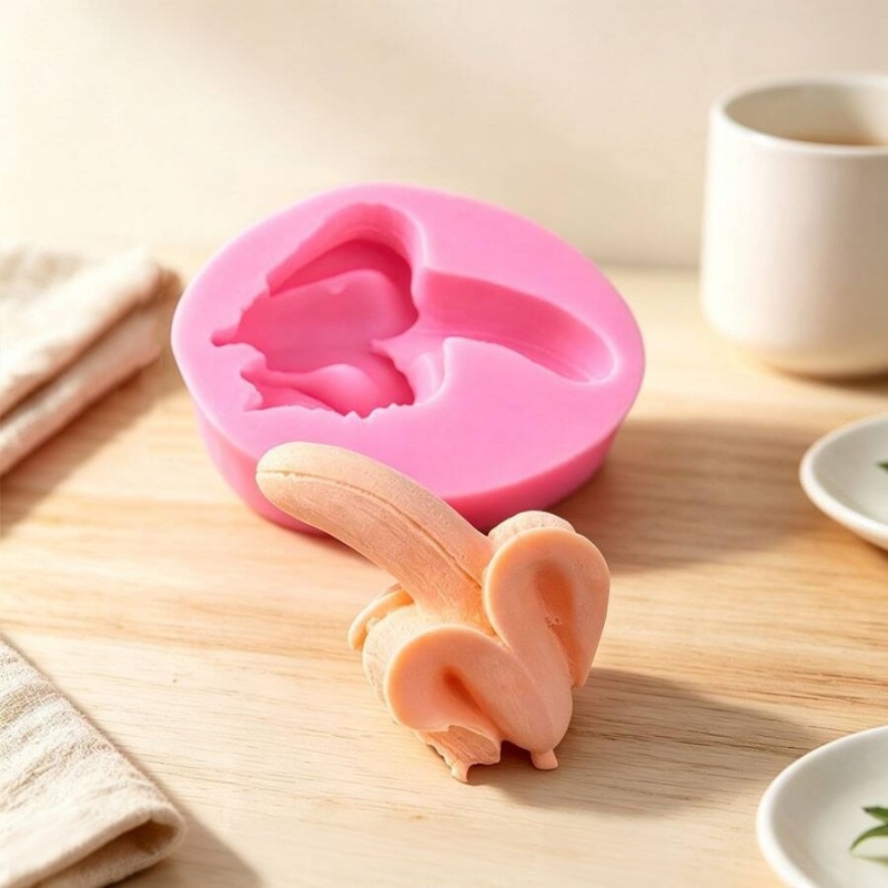 แม่พิมพ์ซิลิโคนรูปกล้วย DIY สำ - Baking Kitchen Diy บทวิจารณ์และราคา