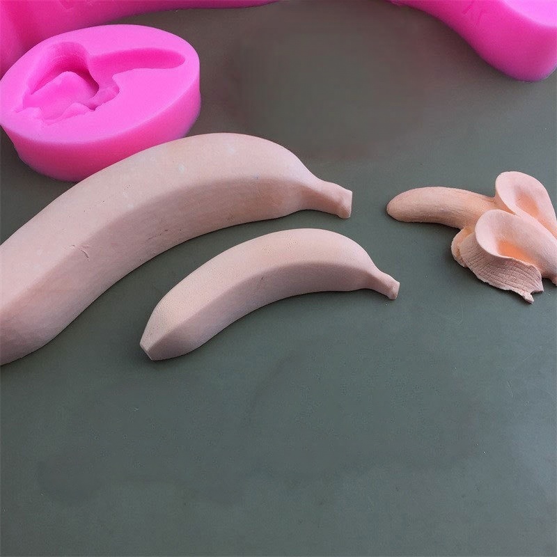 แม่พิมพ์ซิลิโคนรูปกล้วย DIY สำ - Baking Kitchen Diy บทวิจารณ์และราคา