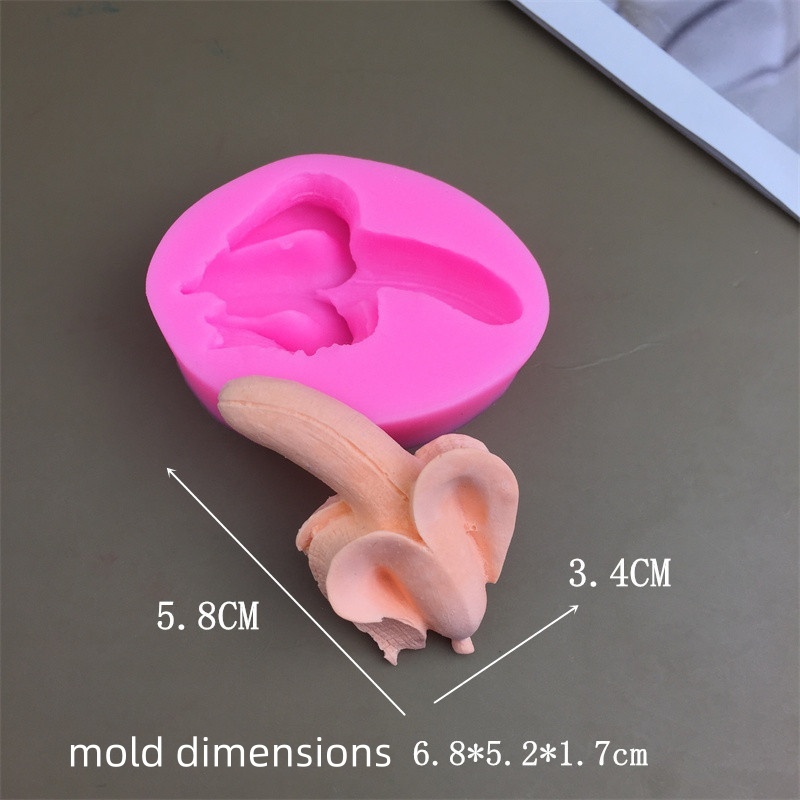 แม่พิมพ์ซิลิโคนรูปกล้วย DIY สำ - Baking Kitchen Diy บทวิจารณ์และราคา