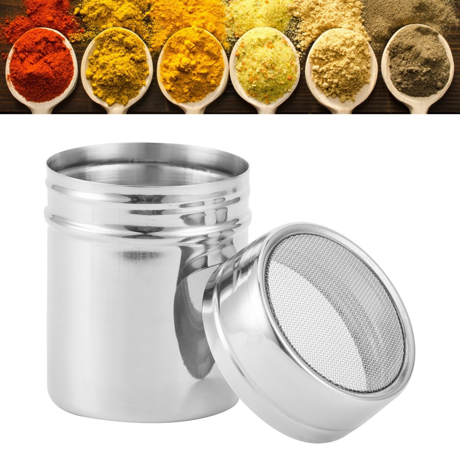 เครื่องร่อนแป้งละเอียด สแตนเลส - Baking Powder Kitchen บทวิจารณ์และราคา