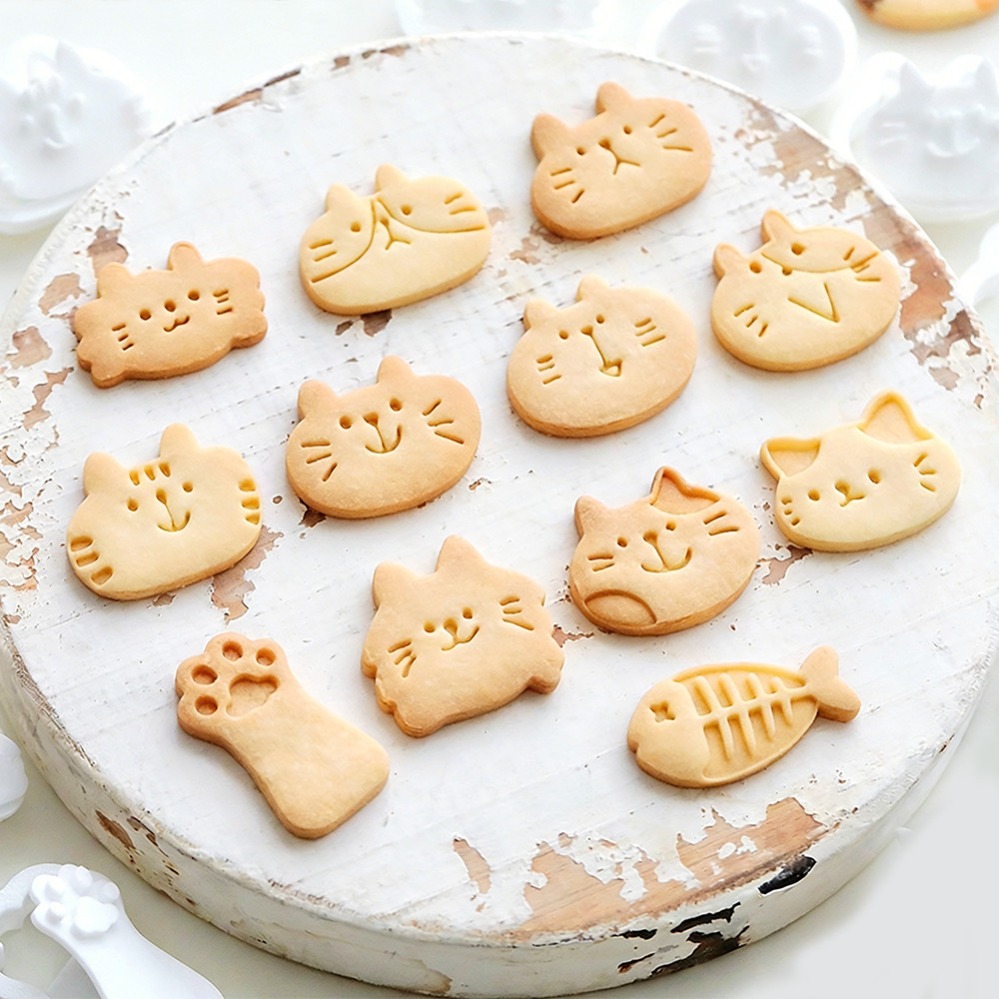 แม่พิมพ์คุกกี้รูปแมวน่ารัก DIY - Kitchen Baking Store บทวิจารณ์และราคา