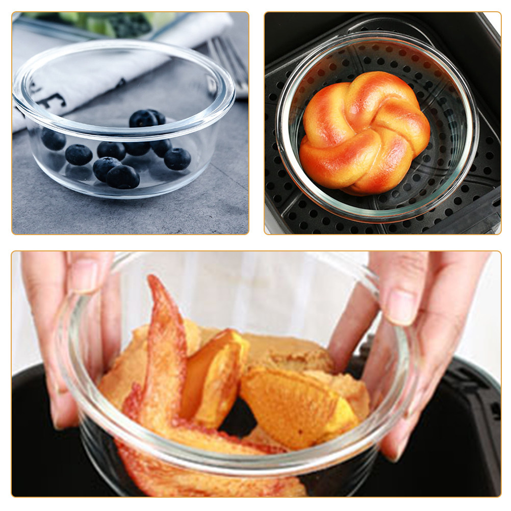 ชุดชามแก้วทนความร้อน 2 ชิ้น ชา - Kitchen Glass Baking Set บทวิจารณ์และราคา