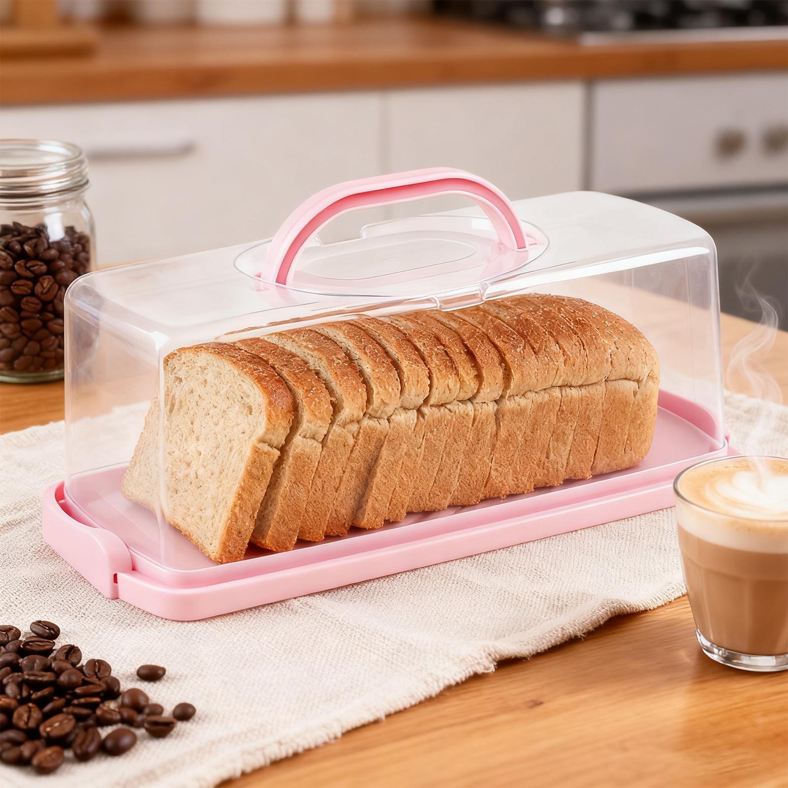 กล่องใส่ขนมปังทรงสี่เหลี่ยม กล - Kitchen Baking Counter บทวิจารณ์และราคา