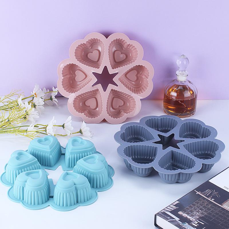 ถาดอบเค้กรูปหัวใจซิลิโคนแบบไม่ - Kitchen Essentials Baking Tray บทวิจารณ์และราคา