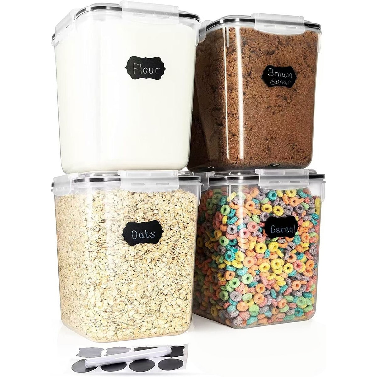 ชุดกล่องเก็บอาหารขนาดใหญ่ 4 ชิ - Kitchen Glass Baking Set บทวิจารณ์และราคา